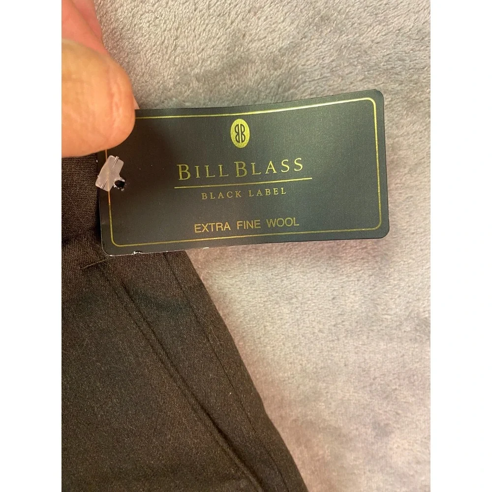 Bill Blass Black Label Men's Wool Cashmere Dress Pants 40R/38